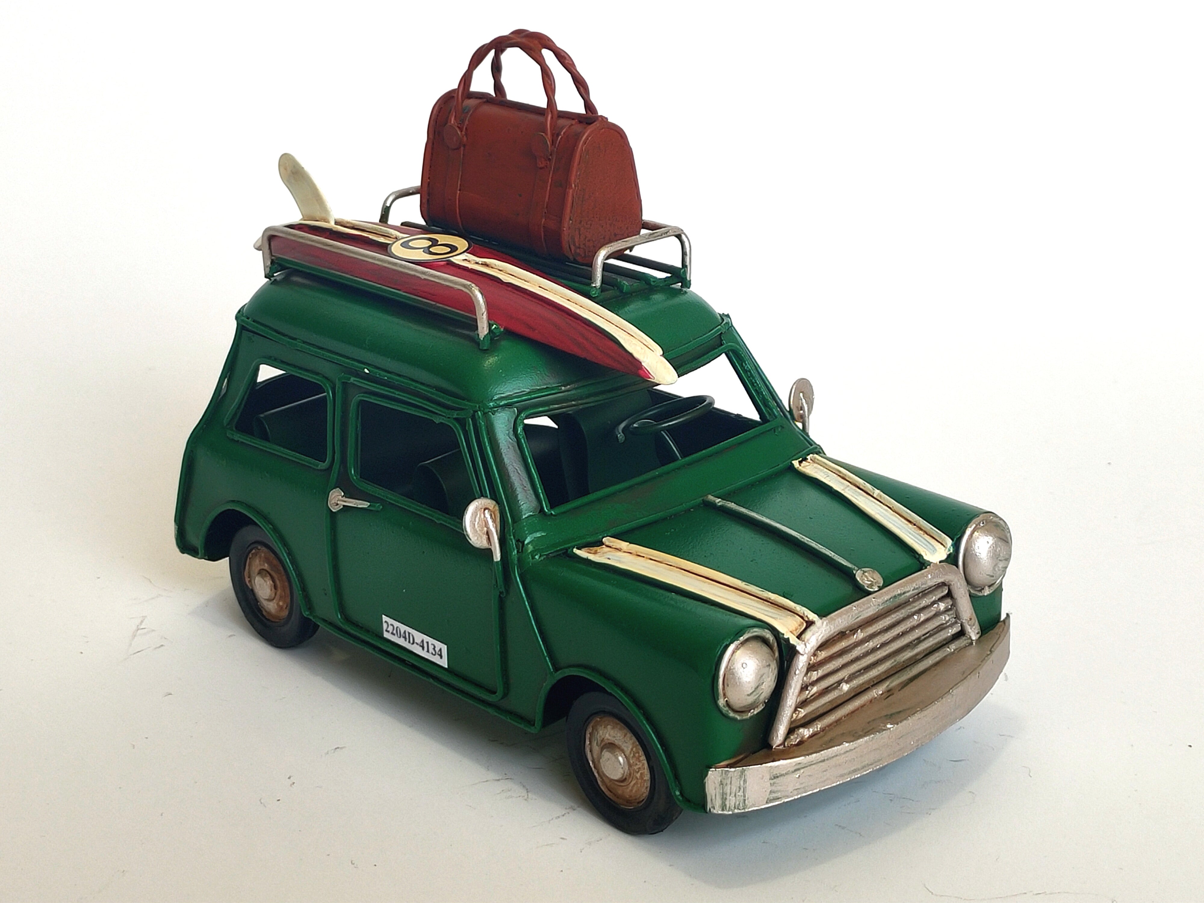 Buy Green Vintage Metal Classic Mini Cooper
