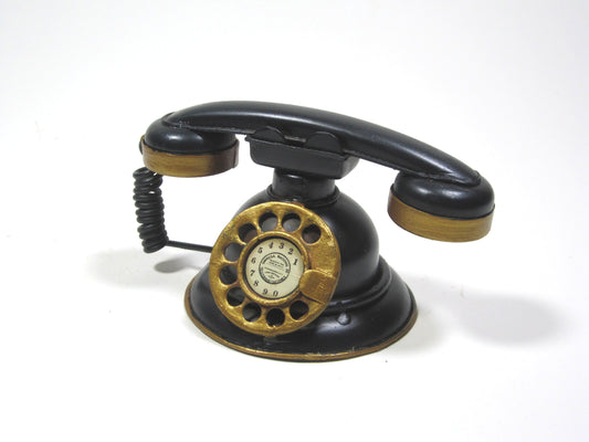 Buy Vintage Black Rotary Telephone in Australia
