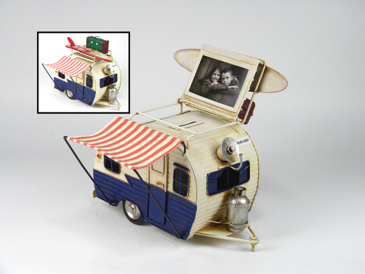 Buy Vintage Caravan Picture Frame with Surf Travel Theme