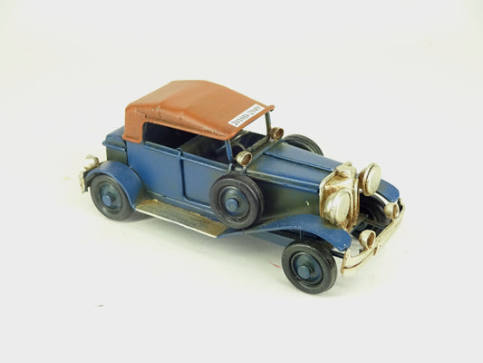 Classic Vintage Metal Convertible – Navy Blue